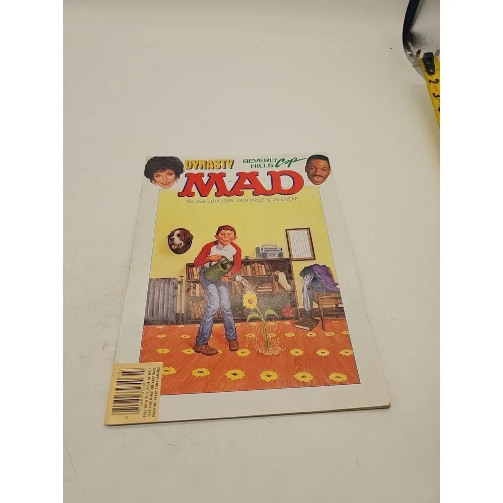 Vintage MAD Magazine No. 256 July‎ 1985 Featuring Beverly Hills Cop and Dynasty